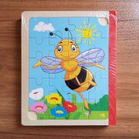 پازل کتابی چوبی زنبور
