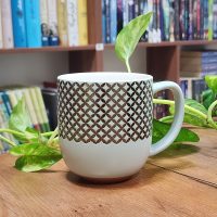 ماگ سرامیکی طرح لوزی